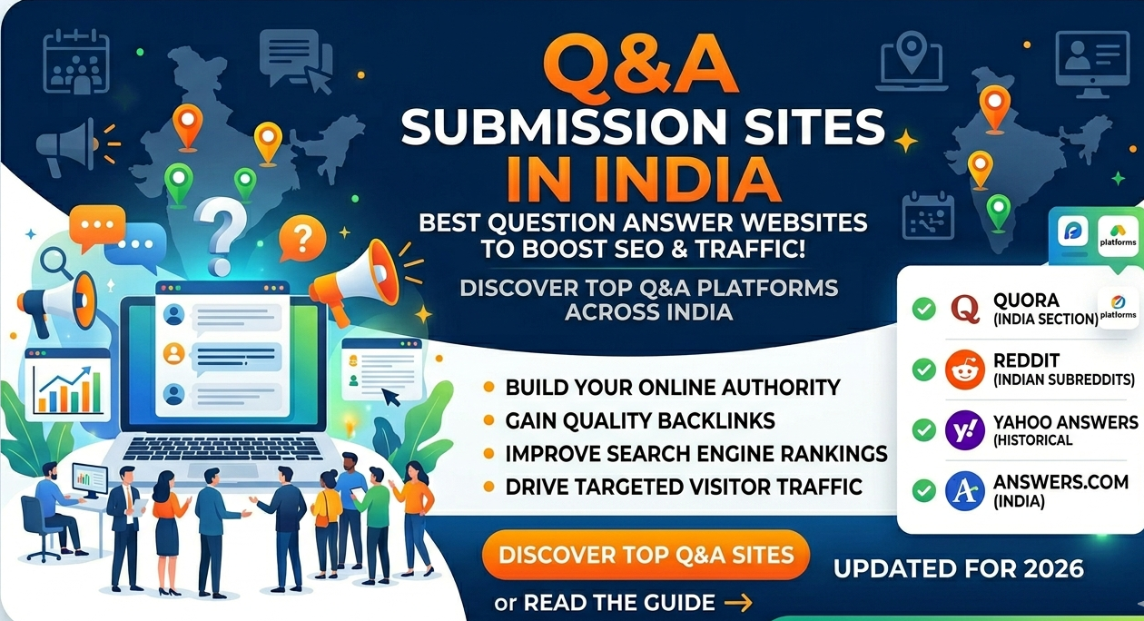 Q & A submission sites india free