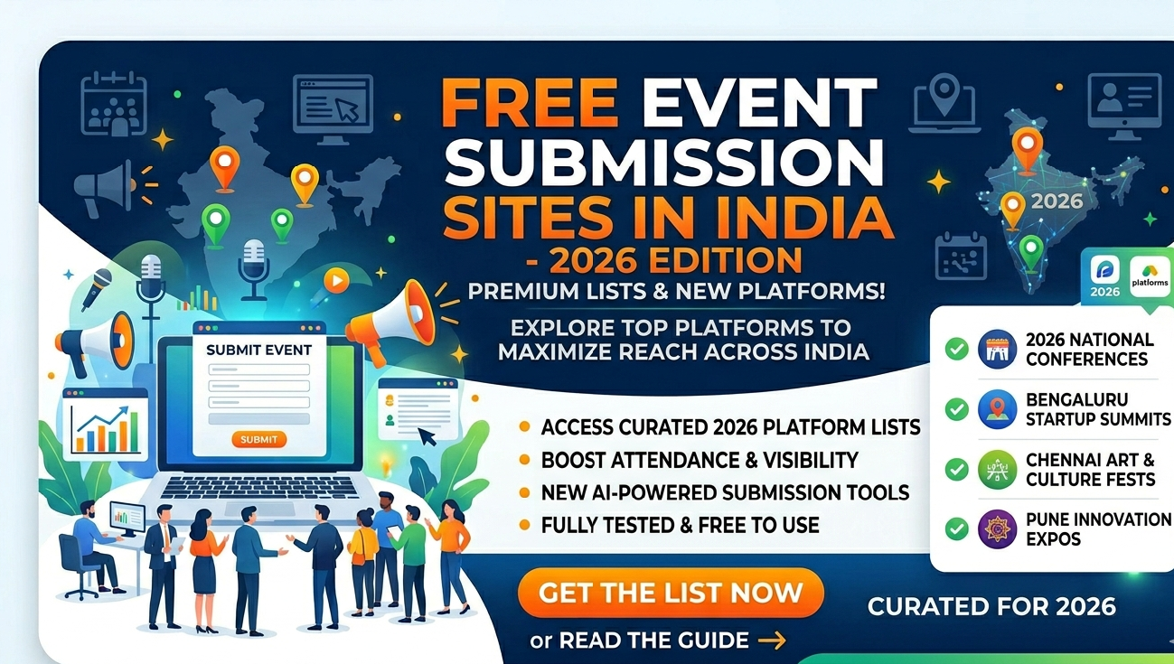 event submission sites india free