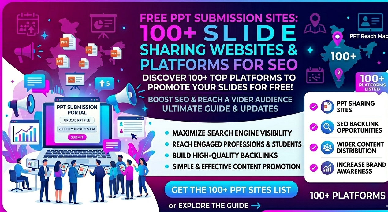 ppt submission sites india