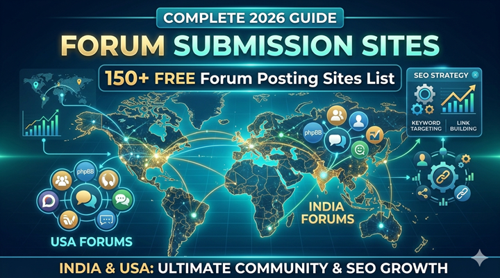 Forum Submission Sites 150+ Free Forum Posting Sites List & SEO Strategy (2026)