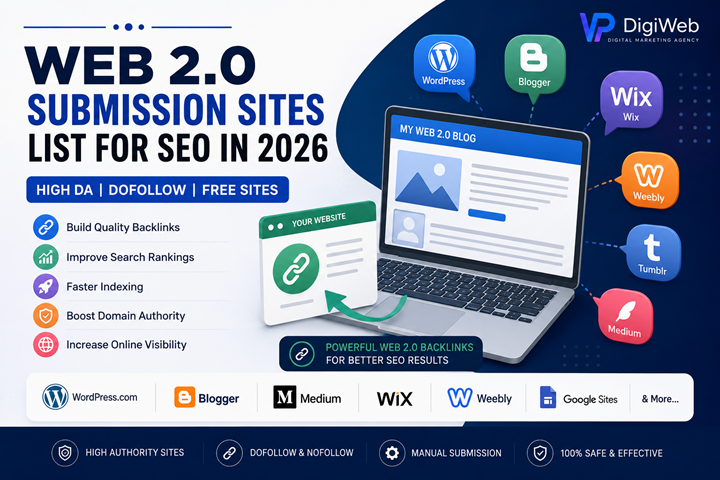 Web 2.0 Submission Sites List for SEO