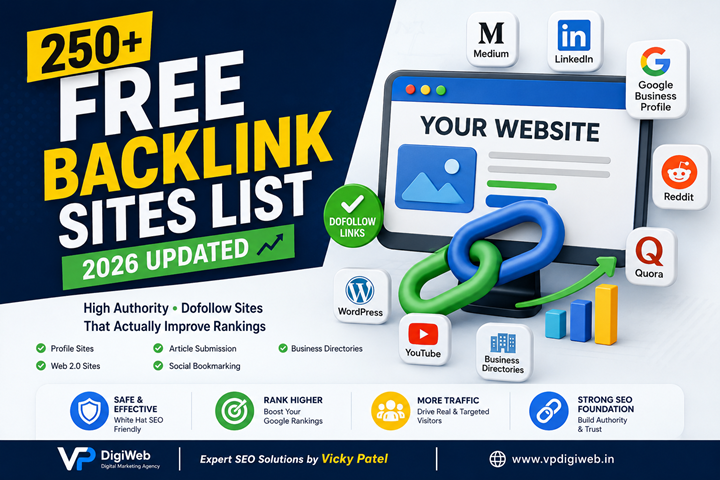 free backlinks sites list 2026