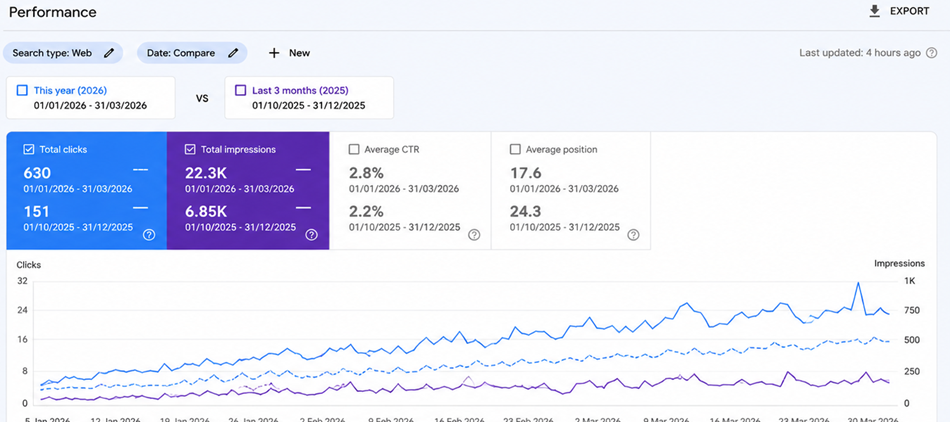 seo case study vapi job consultant